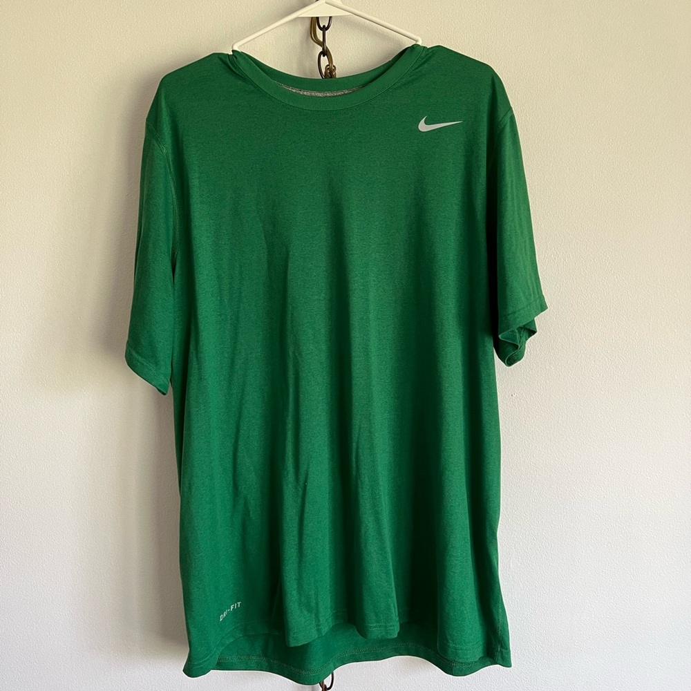 NIKE DRI-FIT T-shirt Green size XL